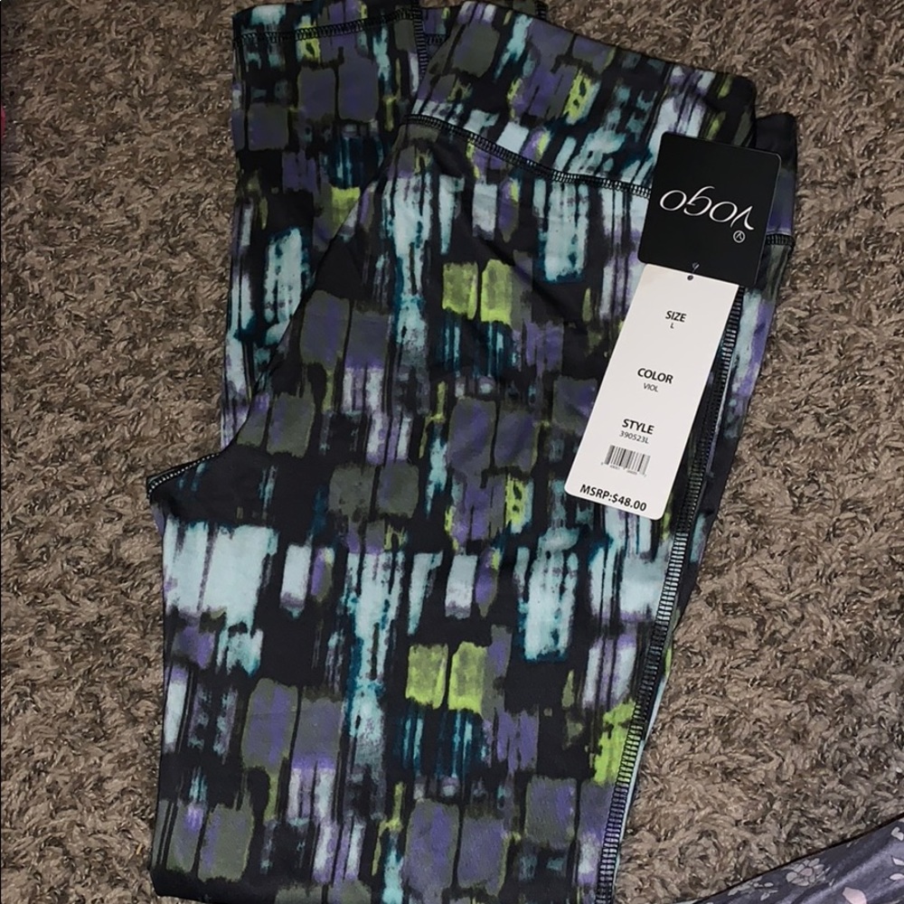 Vogo full length workout pants NWT